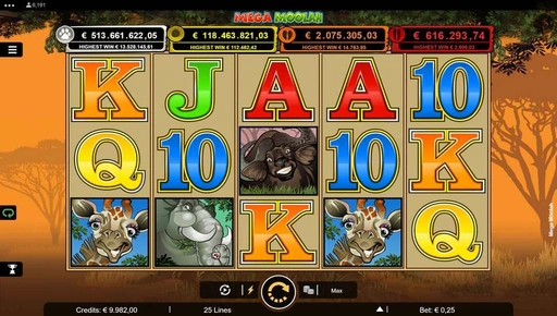 Mega Moolah slot